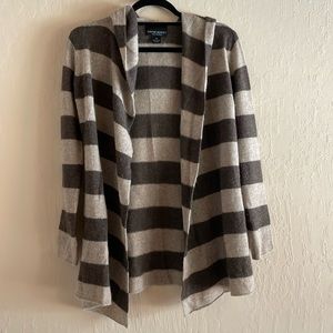 Soft & Warm Cashmere Sweater by Cynthia Rowley, Size XS, Brown/Beige